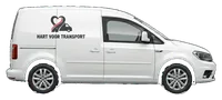 Kleine bestelbus voor pakketten en documenten